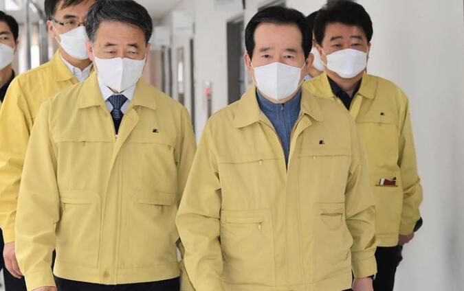 韩国务总理室官员确诊 丁世均接受检测并隔离