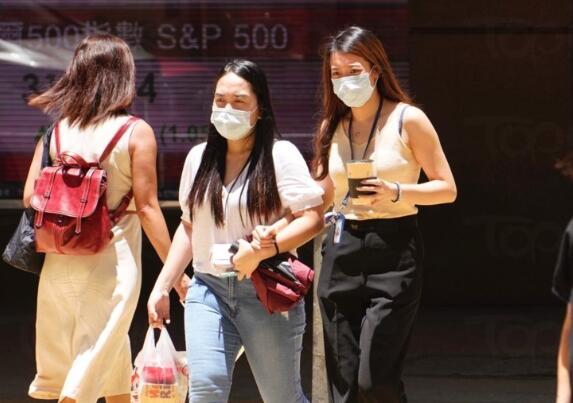 今日最高氣溫約32度 有幾陣驟雨