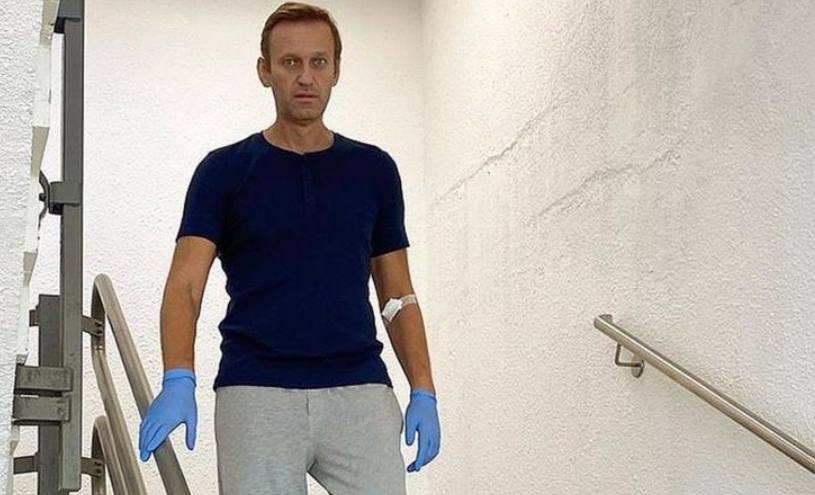 俄罗斯反对派人士纳瓦尔尼出院