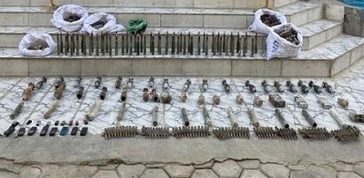 伊拉克缴获极端组织大量爆炸物