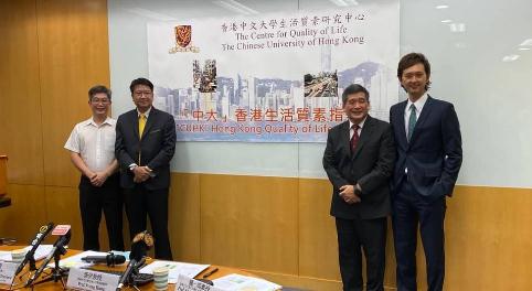 中大調查指2019年港人整體生活質素下降