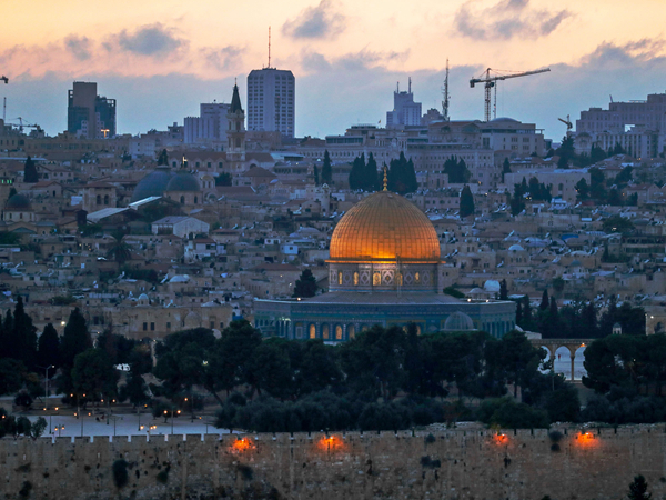 圖集｜耶路撒冷：疫情衝擊 聖城冷清