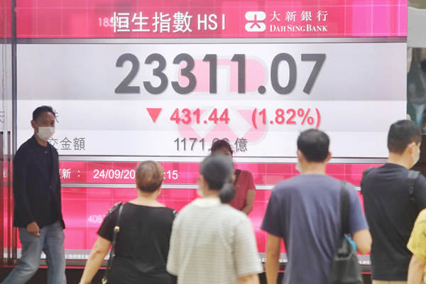 港股見4個月低位 四大內銀齊創逾5年新低
