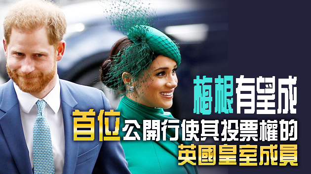 打破英皇室不涉政傳統 哈里夫婦暗示票投拜登
