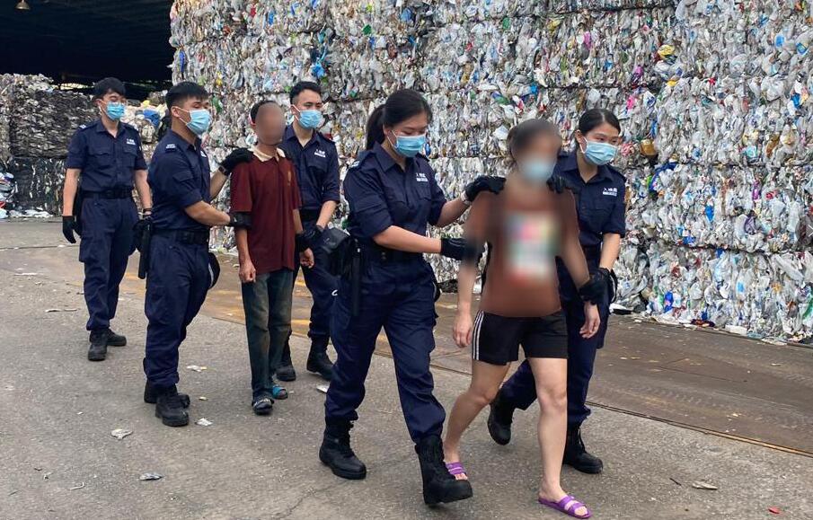 入境處反非法勞工行動拘捕22人