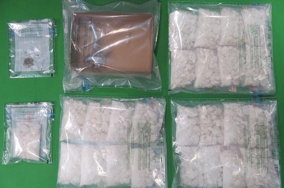 海關檢獲約287萬懷疑新興氯胺酮及懷疑大麻 