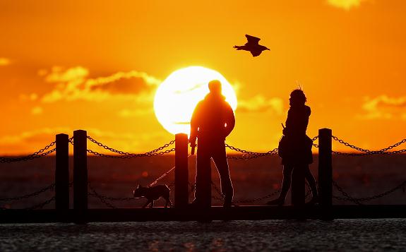 圖集｜布里斯托爾海峽：秋水無涯 落日斜暉