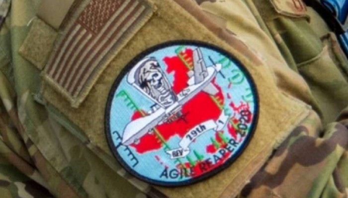 公開挑釁！美軍臂章竟印上中國圖案