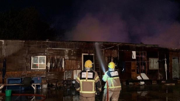 阿聯酋哈伊馬角一工人宿舍起火 無人員傷亡