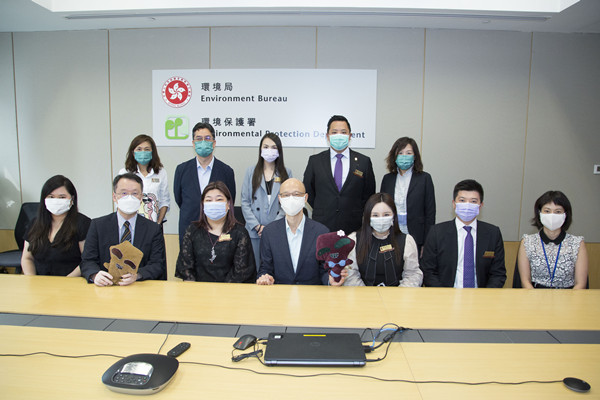 仁愛堂第41屆董事局與環境局局長及官員會面