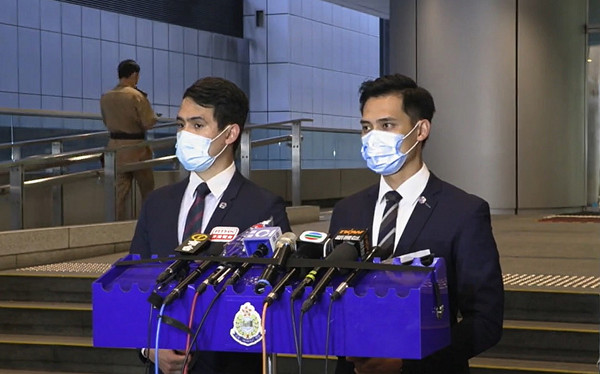 警再拘2人涉煽惑今日非法集結 保安局重申嚴正執法