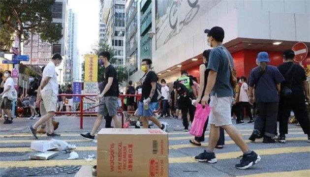 警方：有人煽動進行違法活動 已在各區嚴密布防警力