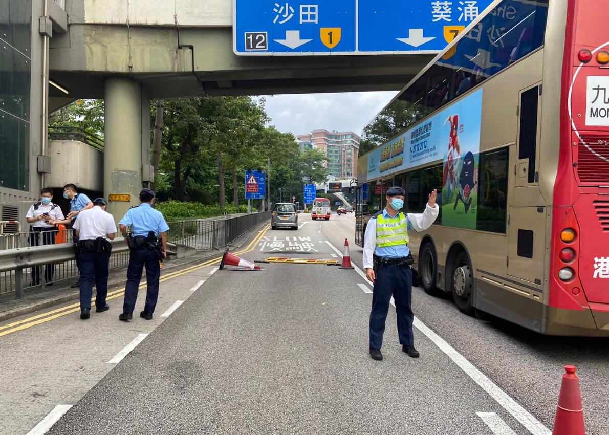 龍翔道有人投擲汽油彈 警方：正在搜證 追究到底