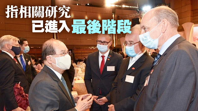 張建宗：獲授勳者是社會正能量 健康碼機制積極商討中