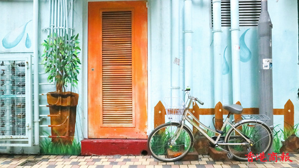 图集｜西營盤「壁畫村」：市民遊客打卡新景點