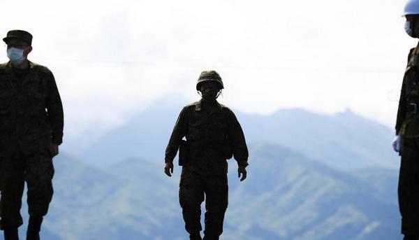 日自衛隊疑因烤肉染疫