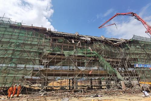 廣東陸河縣一工地發生坍塌 致7人死亡