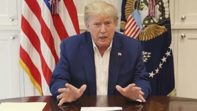 特朗普：不相信自己有傳染性 希望恢復競選集會