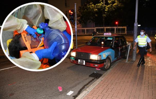 牛頭角過路女子遭的士撞倒 昏迷送院亡