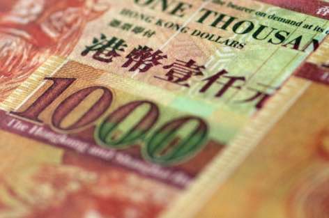 金管局昨日再度入市 沽出203.8億港元