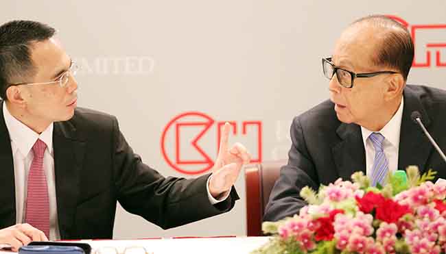 李嘉誠李澤鉅再斥3672萬增持長實