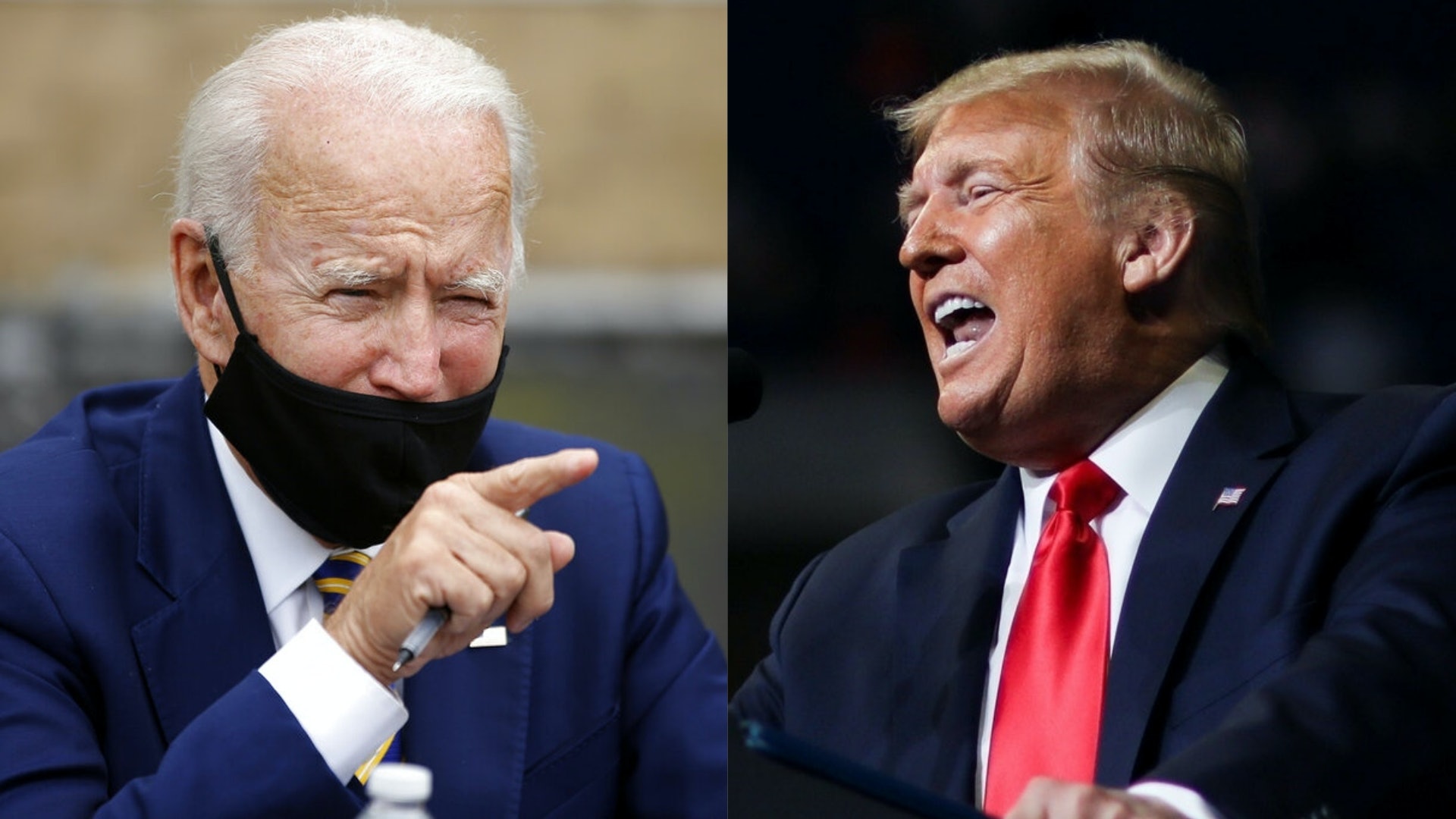 特朗普及拜登先後在佛州拉票 支持率勢均力敵