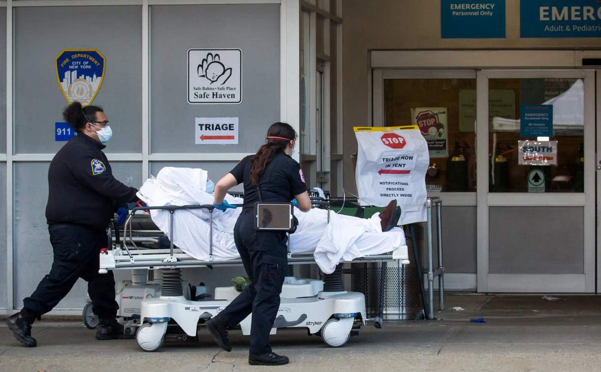 美單日確診破10萬再創新高 累計確診人數已突破900萬