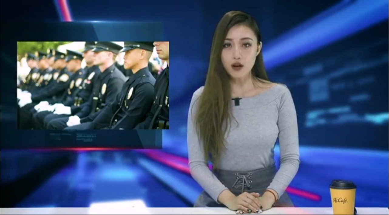 有片｜美總統大選即將開啟 各地警察局高度戒備