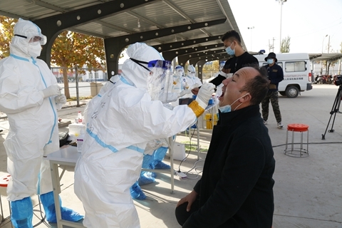 新疆喀什新增2例確診 無症狀116例