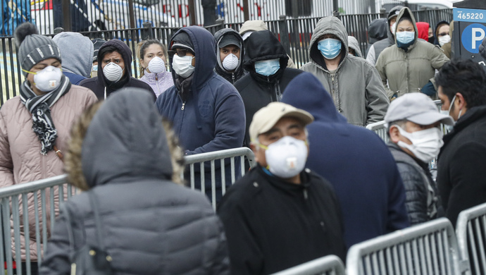 美國大選當日 新增超過10萬宗新冠病毒確診