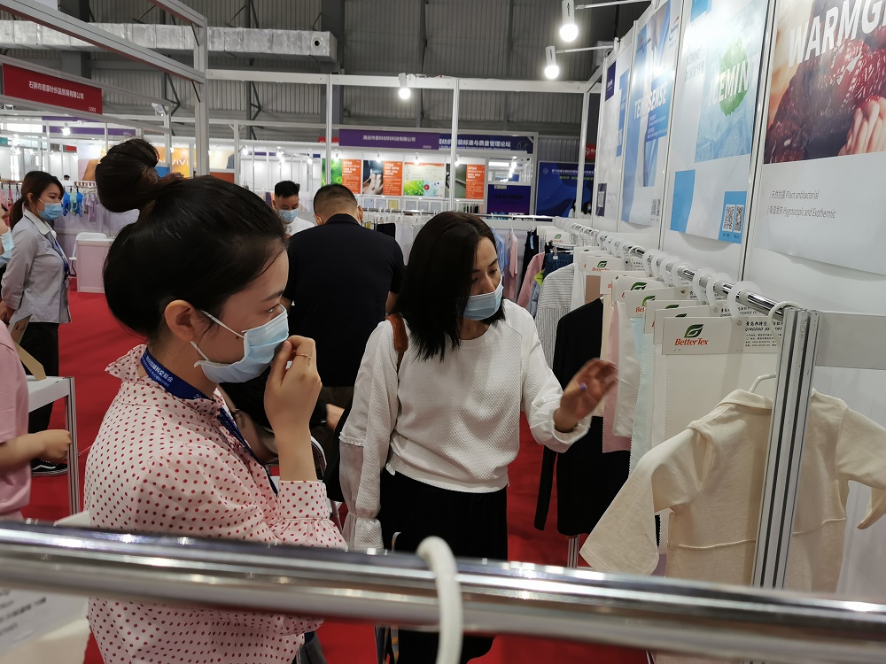 莞虎門面料展展出逾萬種高附加值產品