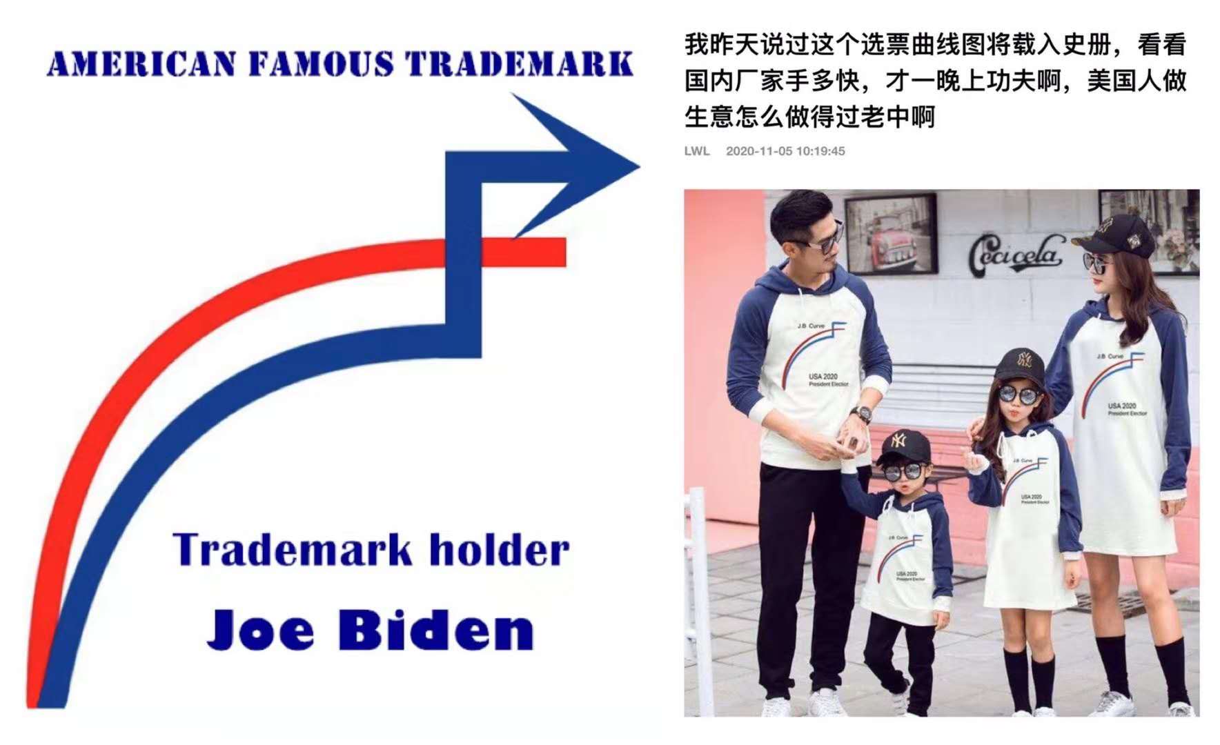 美大選劇情反轉 「拜登曲線」神速被印上T恤