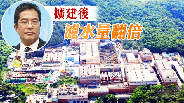 黃偉綸隨筆談大埔濾水廠的擴建工程特色