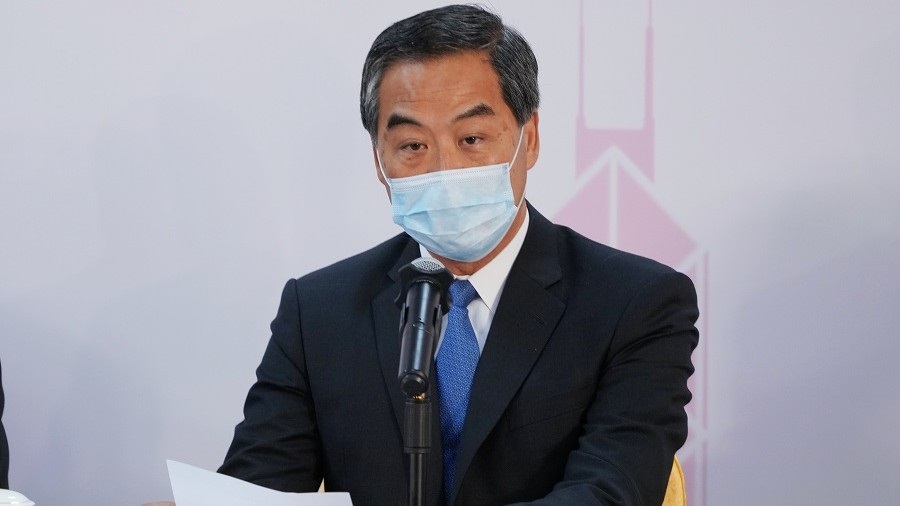 梁振英：香港需盡早與內地全面恢復正常通關 要清零需全民強制性檢測