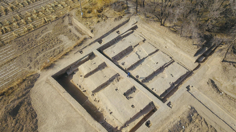 內蒙古發現約2000年前疑似大型糧倉建築基址