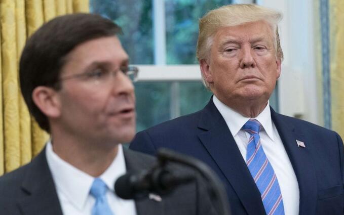 特朗普宣布解僱美國防部長馬克·埃斯珀