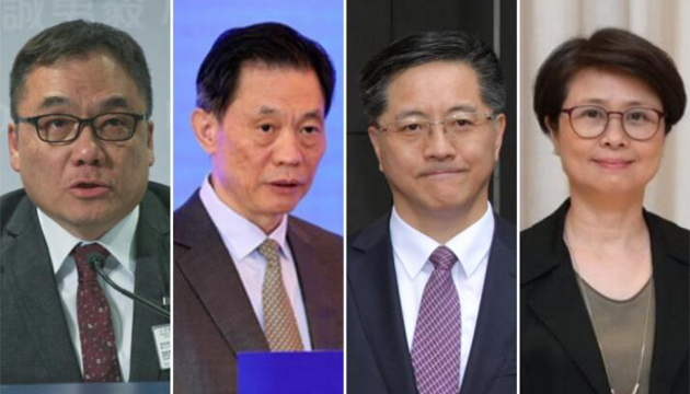 美再「制裁」4名內地及香港官員 包括港警國安處負責人劉賜蕙