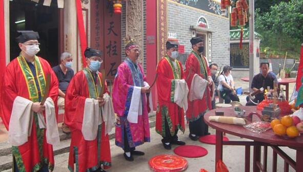 蠔涌躉符法事祈人神平安