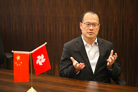 蔡冠深：支持人大決定 盼香港積極融入国家發展大局