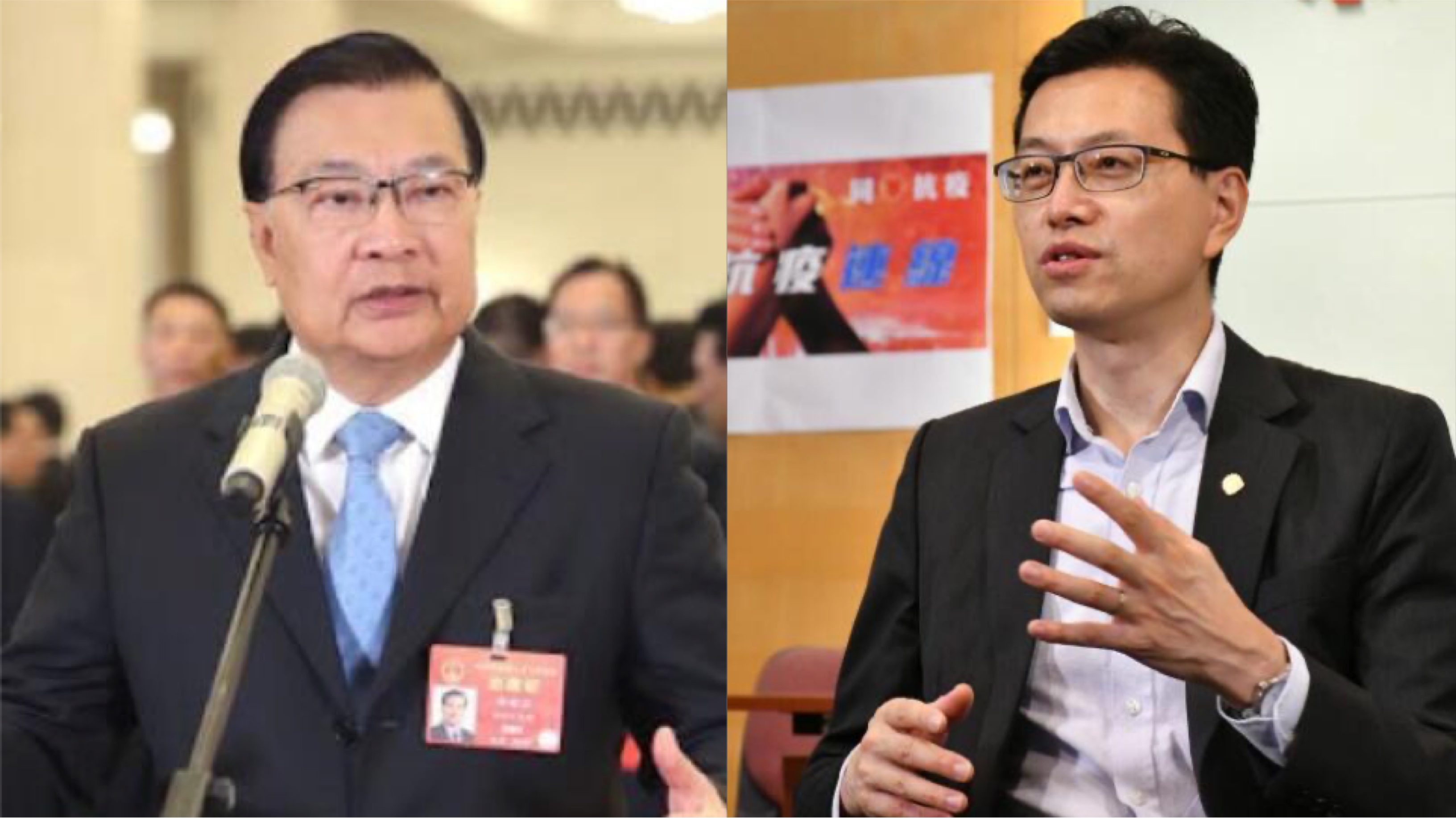 港区人代政協撐全國人大關於香港立法會議員資格問題的決定