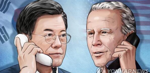 韓媒：文在寅與拜登首次通話