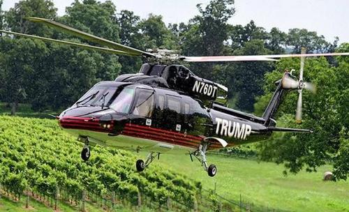 特朗普出售其私人直升機 與科比遇難時所乘同款型號