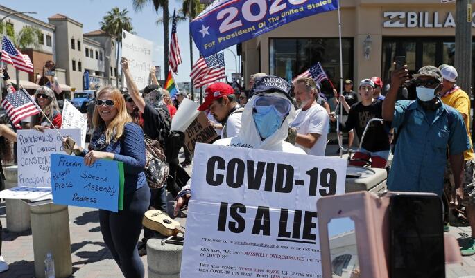 美國新冠肺炎確診超1050萬 拜登防疫顾问建议「封国」