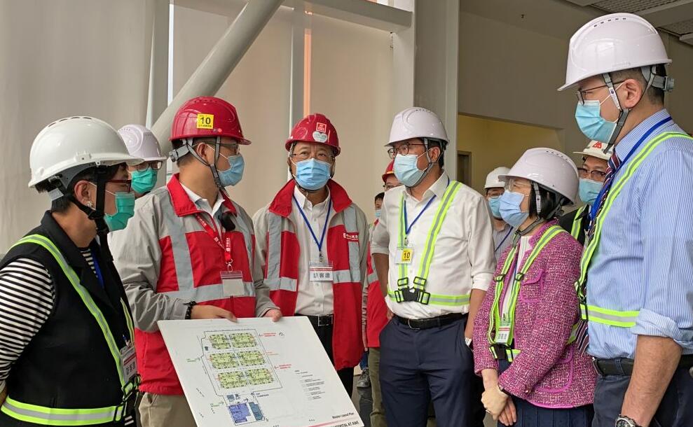 有片 | 黃偉綸：預期臨時醫院可於明年1月內完工