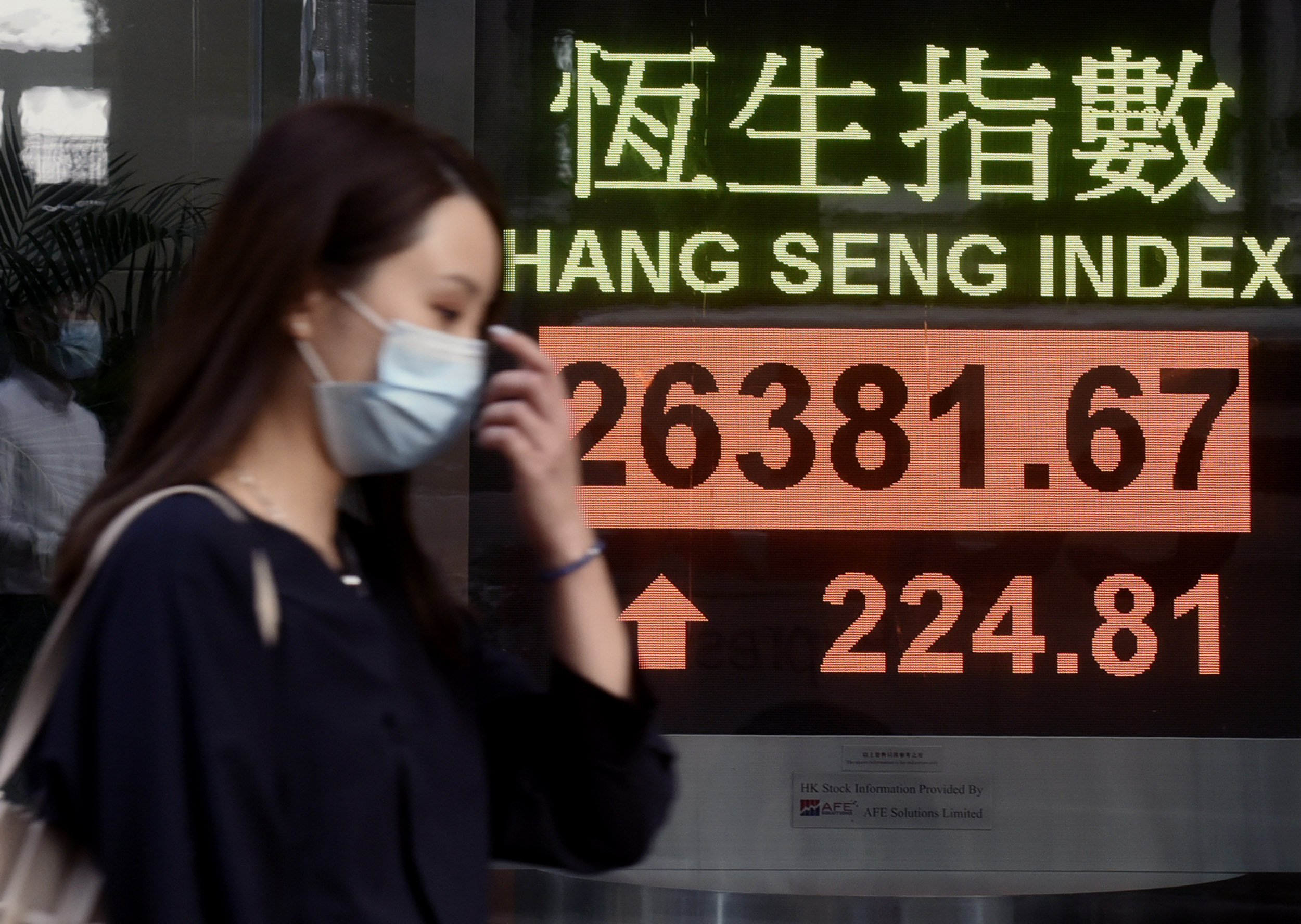 藍籌新貴成市場焦點 恒指創8個月高位