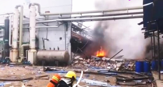 江西井岡山一醫藥公司發生爆炸事故 致2人失聯6人受傷