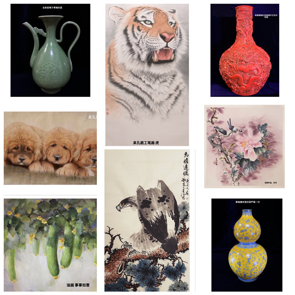 香港中外文化藝術交流協會藏品亮相文博會