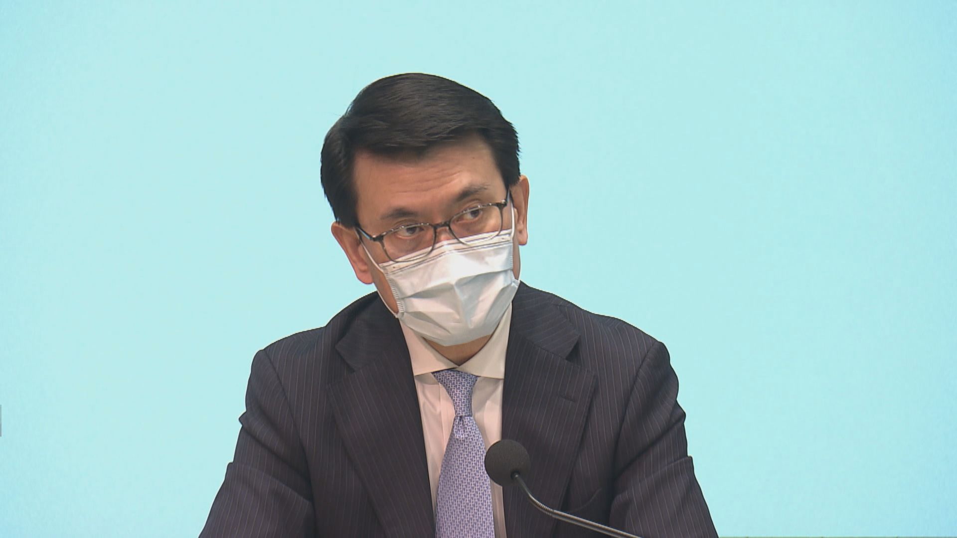 指政府曾與11地初步接觸 邱騰華：難提供「旅遊氣泡」時間表