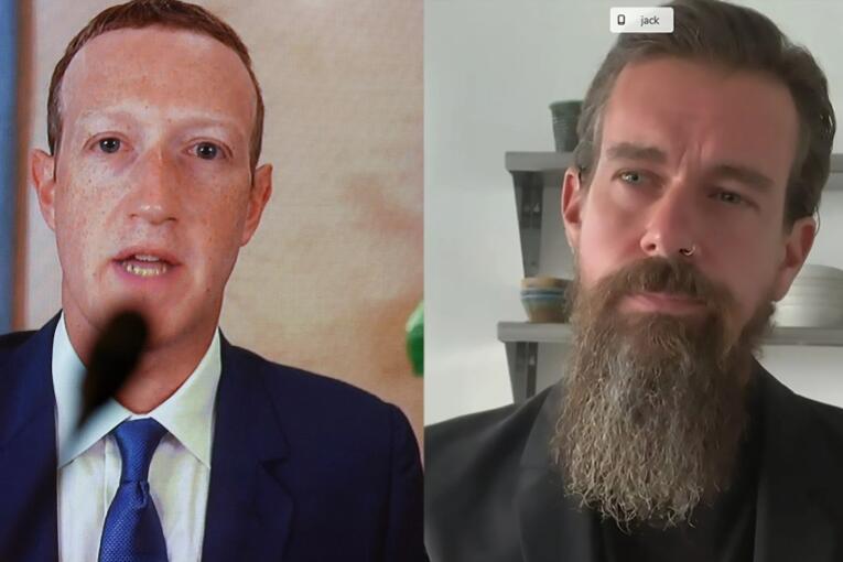 臉書和推特CEO出席美參議院聽證會