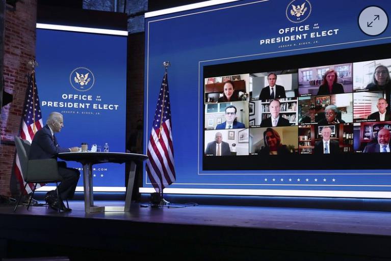 拜登承諾重建美國與全球的關係：「美國回來了」